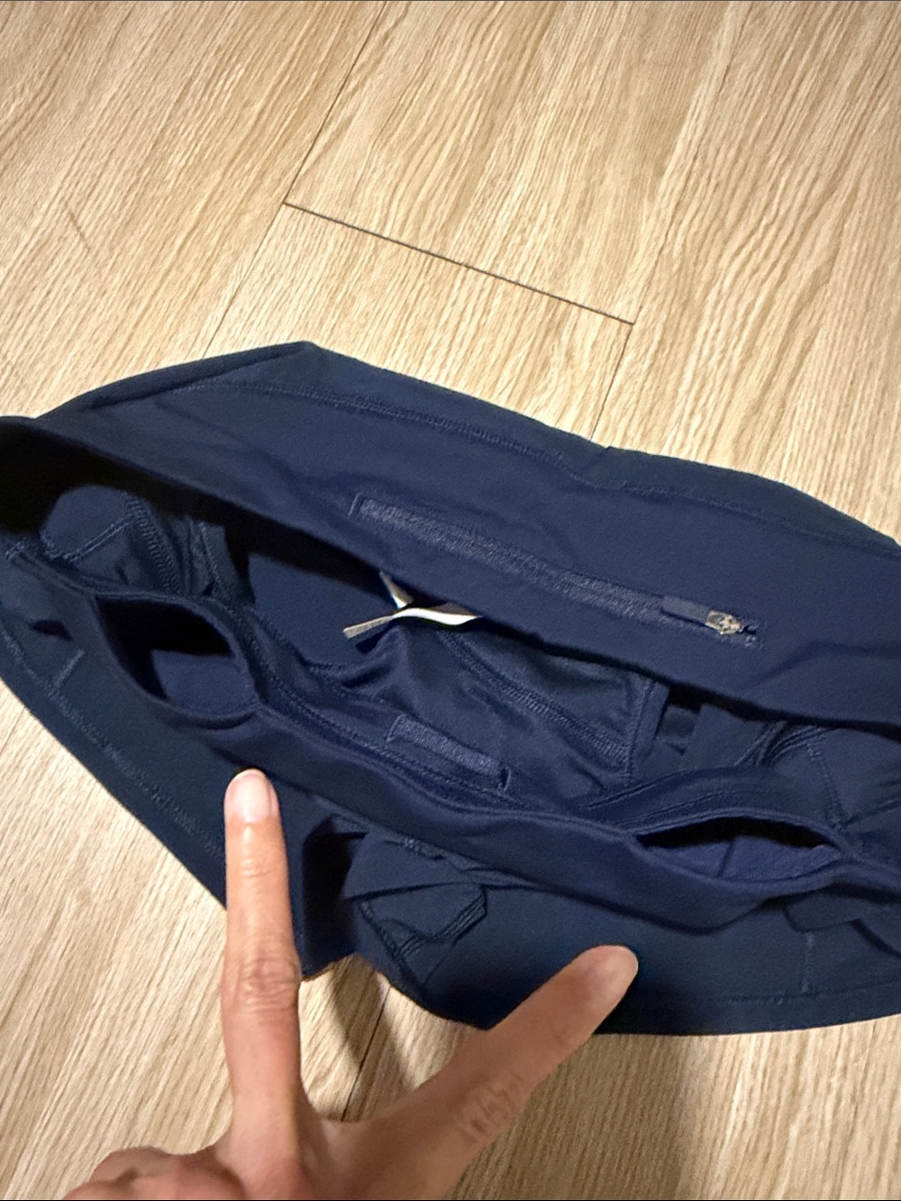 Lululemon Navy Blue Speed-Up Running Shorts Size 4 - Picture 5 of 13